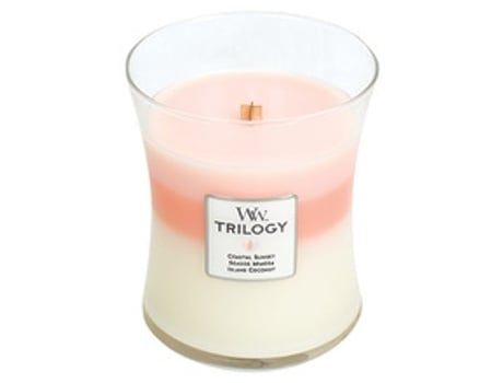 WOODWICK Island Getaway Trilogy Vase Holiday On The Island Scented Candle 275.0G