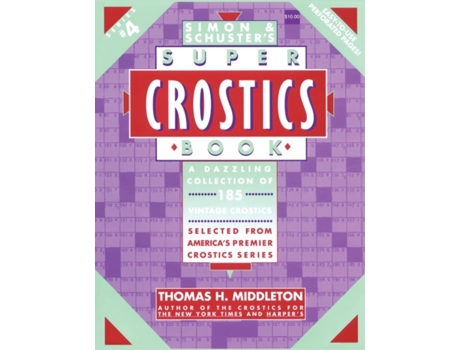 Livro Simon & Schuster's Super Crostics Book, Series No. 4 Thomas H. Middleton (Inglês)