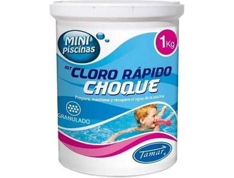 Cloro de Choque  Mini Piscinas Granulado (1 Kg)