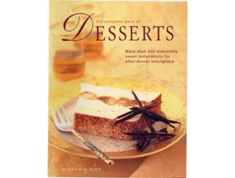 Livro complete book desserts de martha day (inglês)