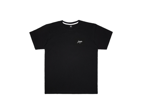 T-shirt Unisexo WRUNG (L - Algodão - Preto)