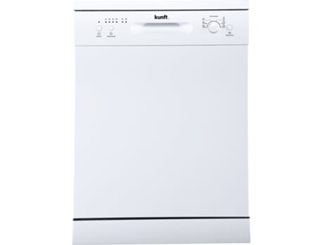 Máquina de Lavar Loiça KUNFT KDW5136 (12 Conjuntos - 60 cm - Branco)