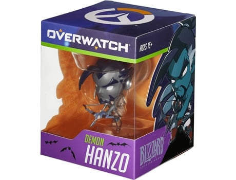 Figura Demon Hanzo Overwatch Cute But Deadly Collection