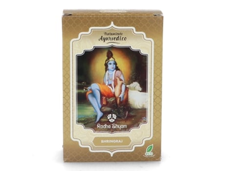 Suplemento Alimentar RADHE SHYAM Bhringraj Trat.Capilar Natural 100Grs. Radhe Shyam