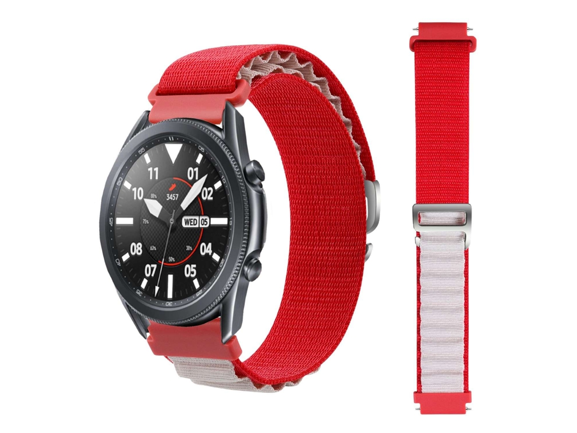 Bracelete Garmin Forerunner 230 Pulseira Loop Alpine Vermelho e