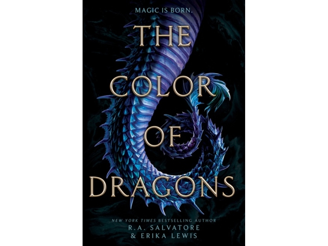 Livro the color of dragons de r. a. salvatore,erika lewis (inglês