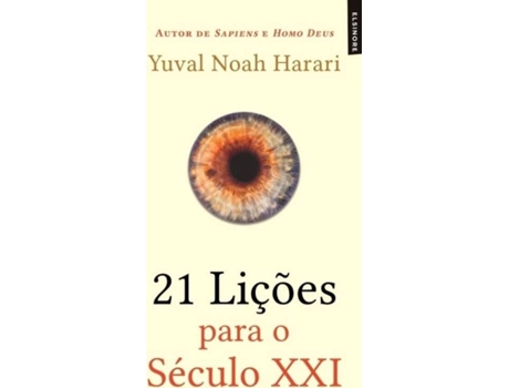 Livro 21 Lições para o Século XXI de Yuval Noah Harari (Português - 2018)