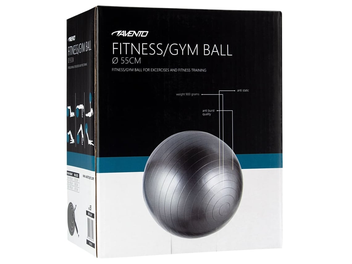 Bola de pilates Avento 55 cm