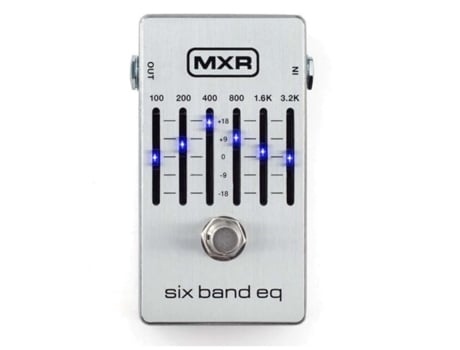 Mxr 6 Band Equalizer Silver M109S