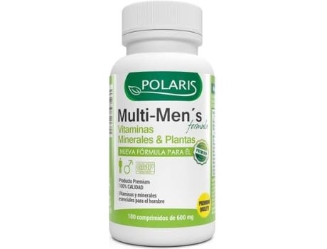 Suplemento Alimentar POLARIS Multi-Homem (100 comprimidos de 600mg)