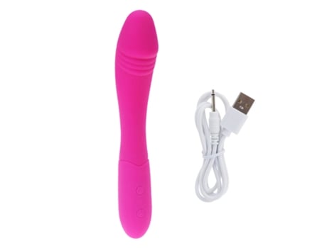 Vibrador à prova d'água de silicone de 10 modos para mulheres (rosa) OEMG