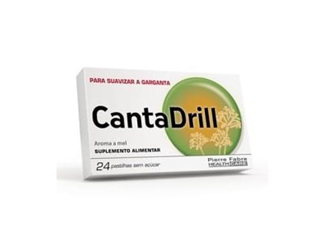 CantaDrill sem Açucar Pastilha 24un