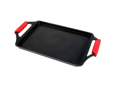 Grelhador WECOOK (43 X 25 cm - Alumínio Fundido - Preto)