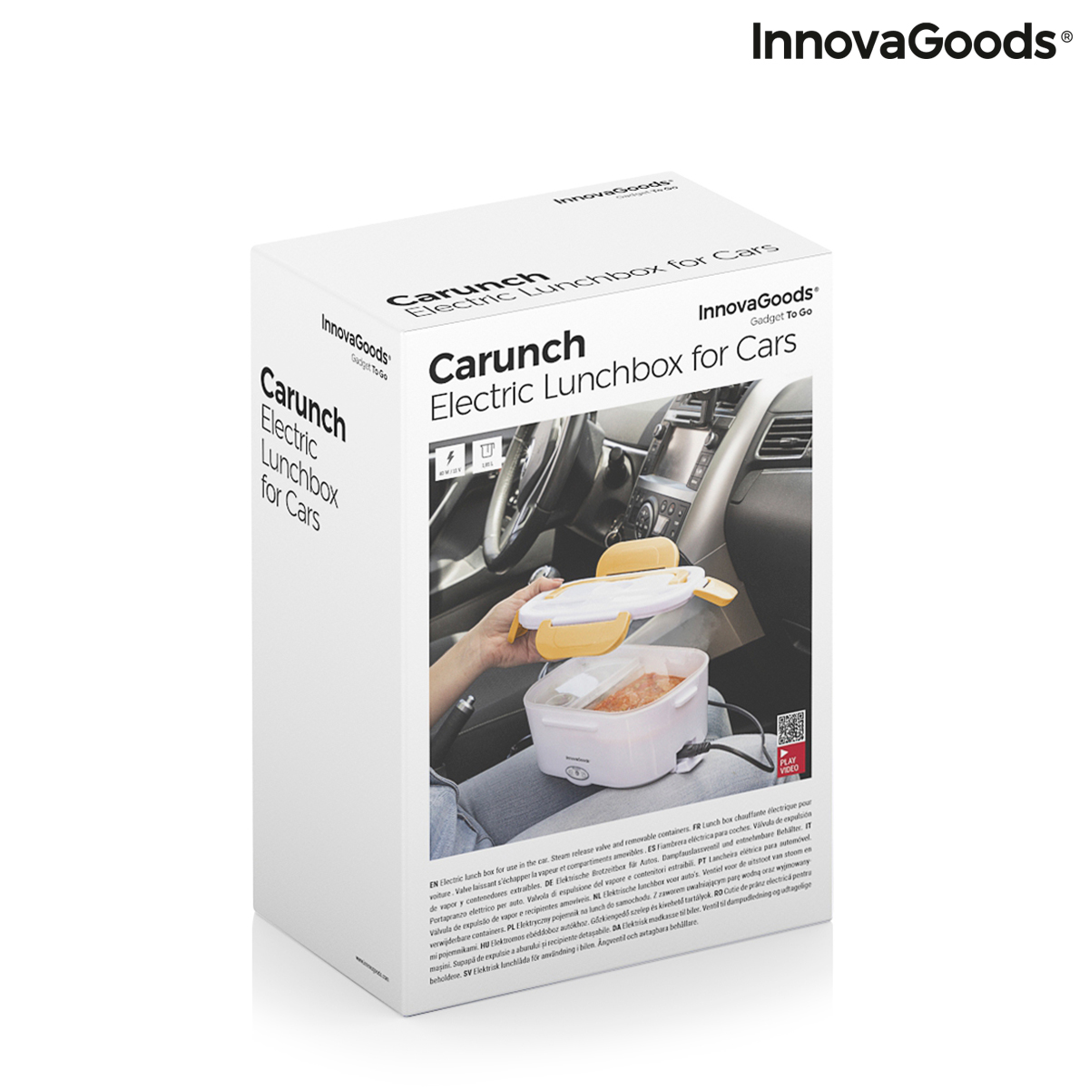 Lancheira Elétrica para o Carro Carunch InnovaGoods – InnovaGoods Store