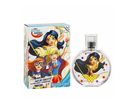 Perfume Eau de Toilette Dc Super Hero Girls Natural Spray 100 Ml AIR-VAL