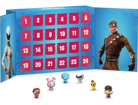 Advent Calendar FUNKO Fortnite 25 Peças Pocket Pops ...