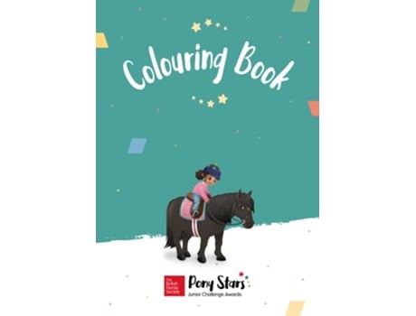 Livro BHS Pony Stars Colouring Book de The British Horse Society (Inglês)