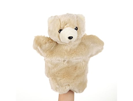 Peluche Fantoche GEELY Urso Branco (Idade Mínima Recomendada: 1 ano)