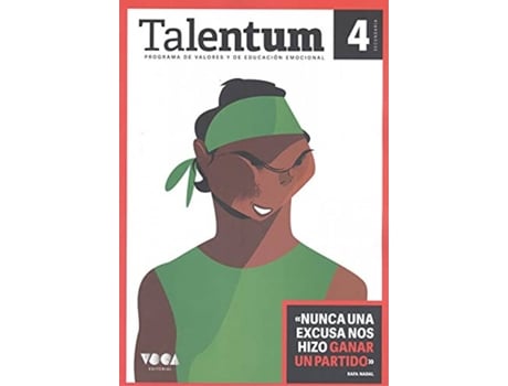 Livro Talentum. Programa De Valores Y De Educación Emocional. 4 Secundaria de Juan Antonio Corcuera (Espanhol)