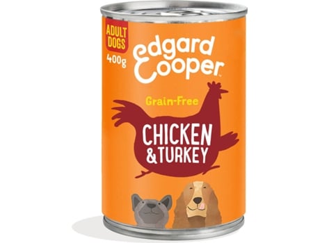 Ração para Cães  (6x400 g - Húmida - Adulto - Sabor: Frango e Peru)