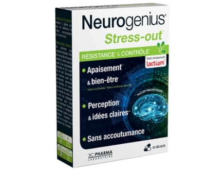 Neurogenius Stress-Out 30 comprimidos 3C PHARMA