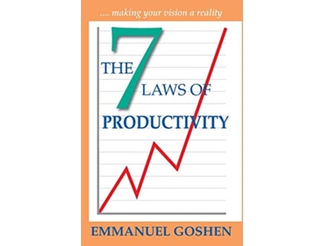 Livro The Seven Laws of Productivity Make Your Vision a Reality de Emmamuel Goshen (Inglês)