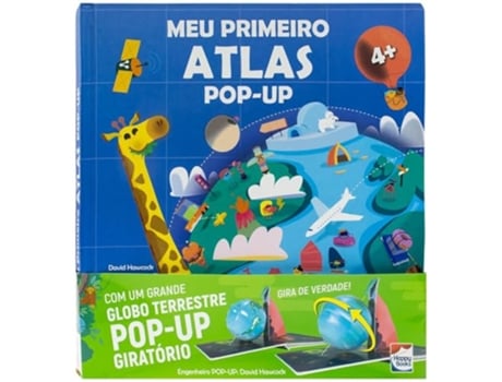 Livro Meu Primeiro Atlas Pop-Up de NUINUI SA (Português)