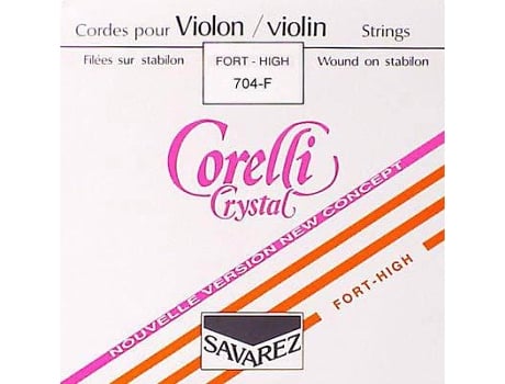 Corelli Corda de Violino G4 4/4 Pesado Cinza