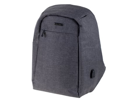 Mochila LIGHTPAK Safepak com Porta de Carregamento Usb Cinza