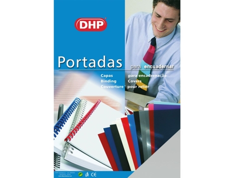 Capas de Encadernação DHP Transparente A3 Polipropileno 100 Unidades