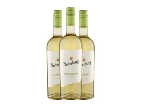 Vinho branco NEDERBURG Chardonnay Western Cape (0.75 L - 3 Unidades)