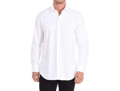 Camisa de Homem DANIEL HECHTER Longa Algodão Branco (41)