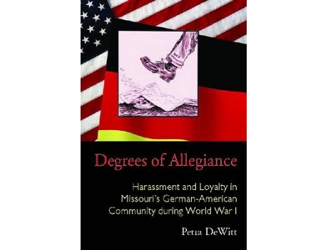 Livro degrees of allegiance de petra dewitt (inglês)