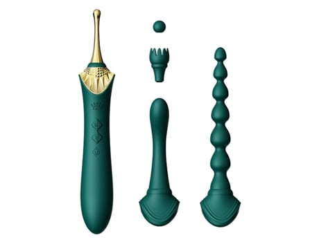 Vibrador Clitoriano Curvo Zalo Bess 2 Turquesa