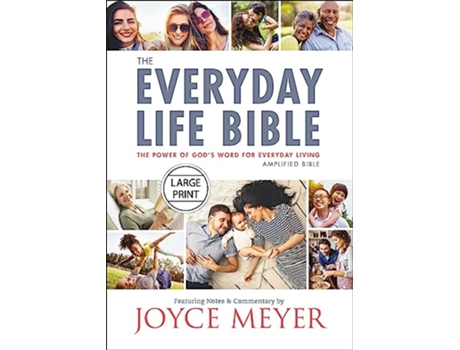 Livro The Everyday Life Bible Large Print The Power of Gods Word for Everyday Living de Joyce Meyer (Inglês - Capa Dura)