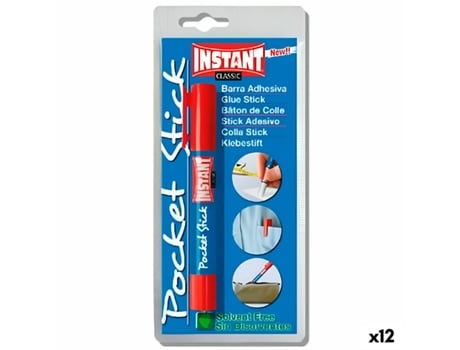 Cola de barra INSTANT Pocket Stick Classic 5 g (12 Unidades)