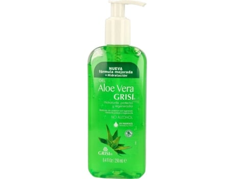 Gel puro de Aloe Vera para 250ml ou corpo