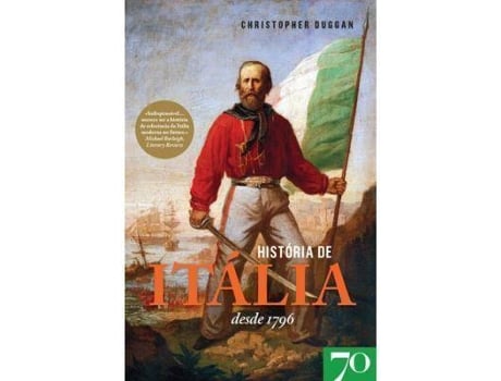 Livro História de Itália desde 1796 de Christopher Duggan (Português)