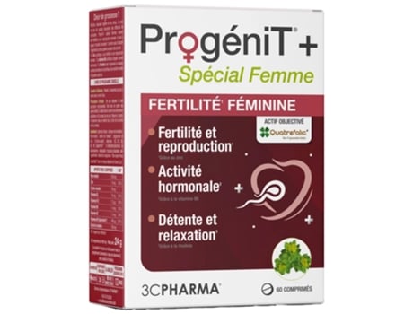 3C PHARMA Progénit+ Especial Femme 60 Comprimidos