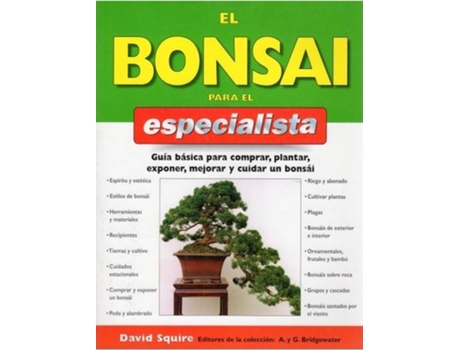 Livro El Bonsai Para El Especialista de David Squire (Espanhol)