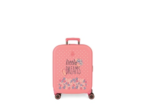 Mala de Cabine ENSO Little Dreams Rígida 55Cm Coral