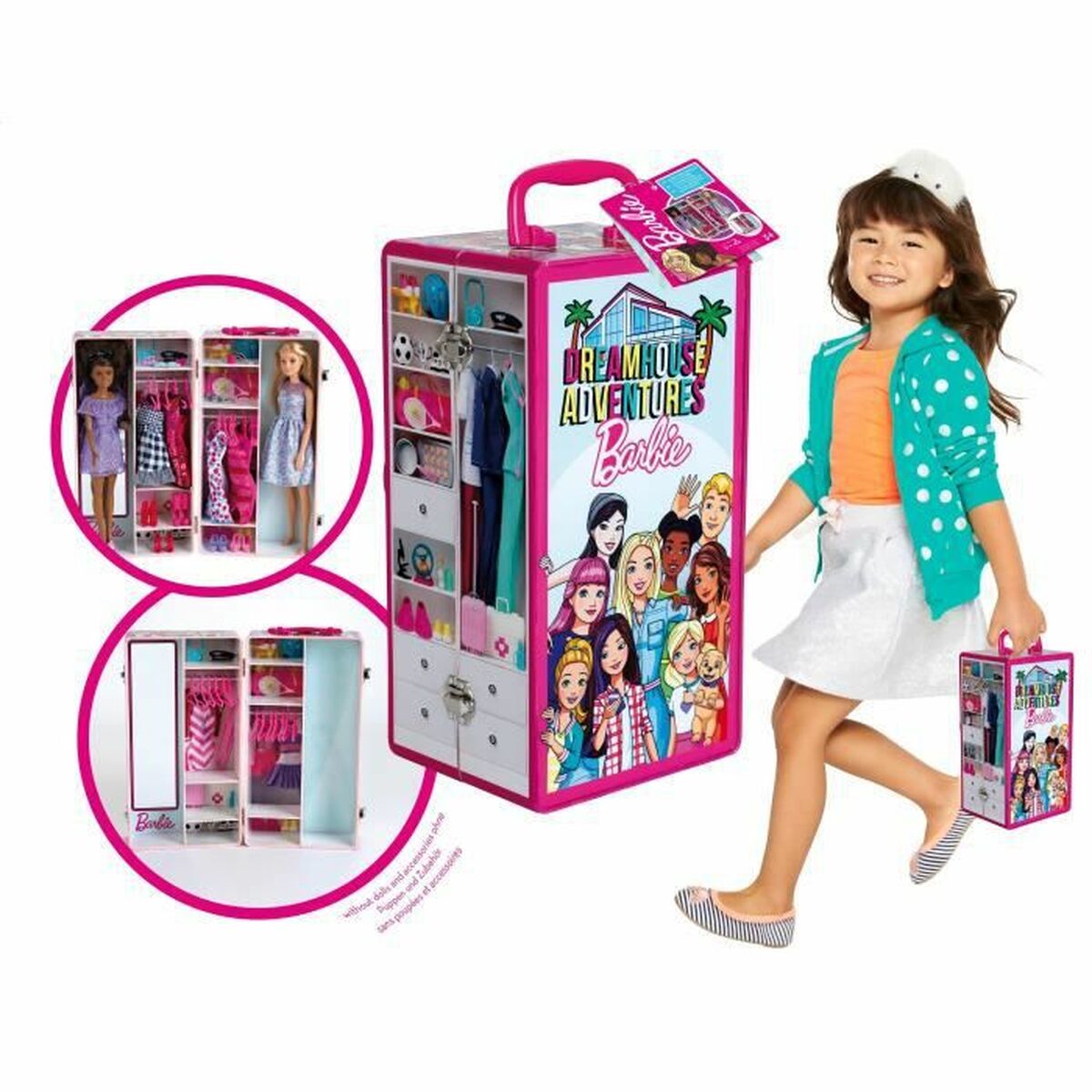 Kit Secador KLEIN Barbie (Idade Mínima: 3)