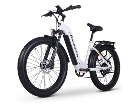 Bicicleta Elétrica SHENGMILO Mx06 500W 42Km/H 26'' 48V 17.5Ah 60Km