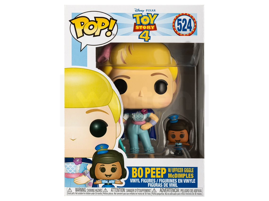 Figura Funko Pop Disney Toy Story 4 Bo Peep And Officer Mcdimples Wortenpt 