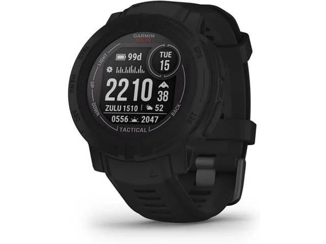 Relógio Desportivo Garmin Instinct 2 Solar Tactical Bluetooth Até 28