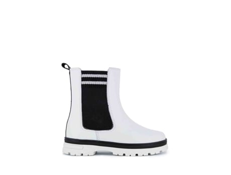 Bota Chelsea em Pele Pablosky (Pele-Branco-32)