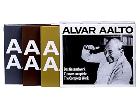 Livro Alvar Aalto Das Gesamtwerk Loeuvre compléte The Complete Work 3 Volumes de Alvar Aalto (Inglês)