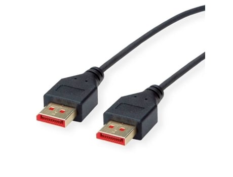 Cabo ROLINE (DisplayPort e Slim - 1.5m - Preto)