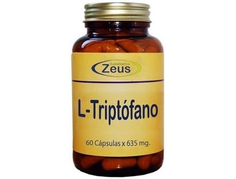 Suplemento Alimentar ZEUS L-Triptofano (60 cápsulas)