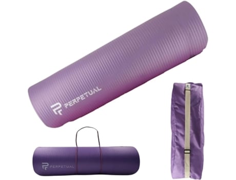 Kit de Tapete para Ioga e Pilates 10 Mm Bolsa de Transporte PERPETUAL